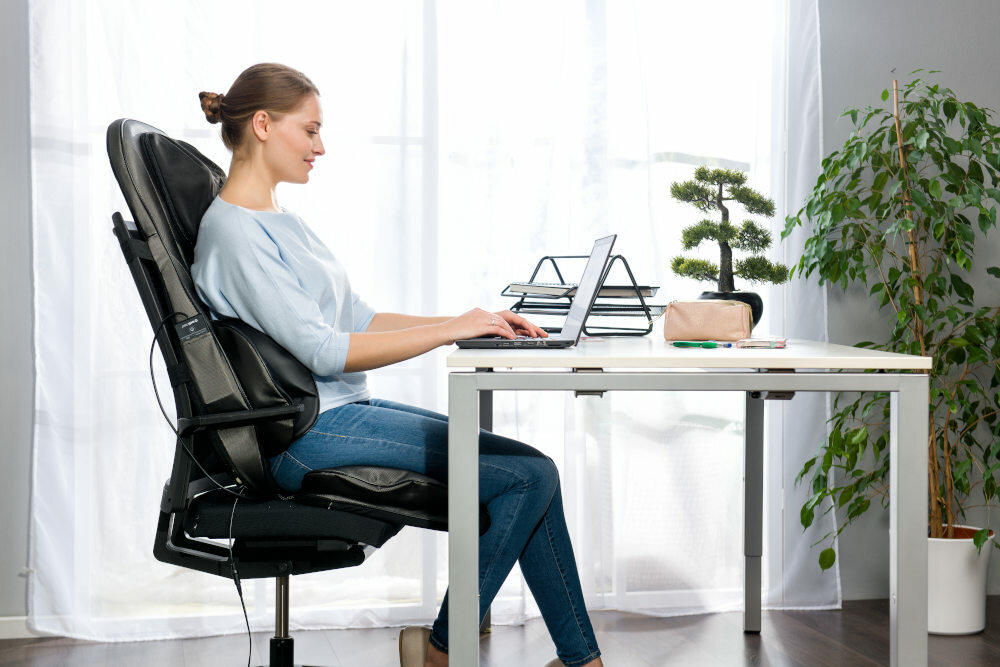 Mata masujaca WELLNEO 110041160 5w1 gleboki masaz shiatsu lagodzi zmeczenie rozluznia miesnie korzytsanie uzytkowanie