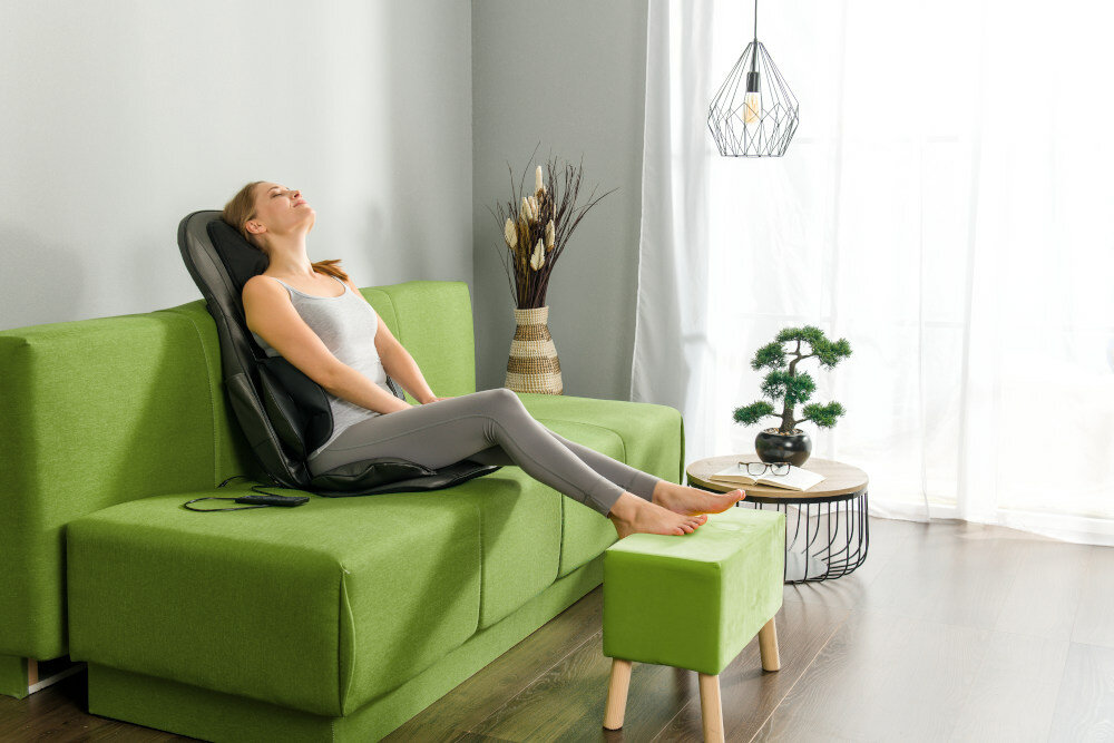 Mata masujaca WELLNEO 110041160 5w1 3 funkcje masazu gleboki masaz szyi