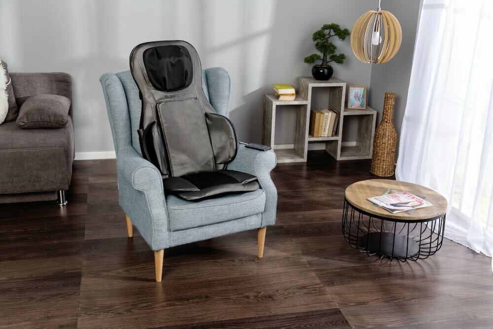 Mata masujaca WELLNEO 110041160 5w1 efekt Shiatsu masaz kompresyjny