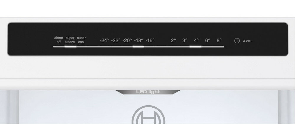 BOSCH KGN392WDF regulacja panel