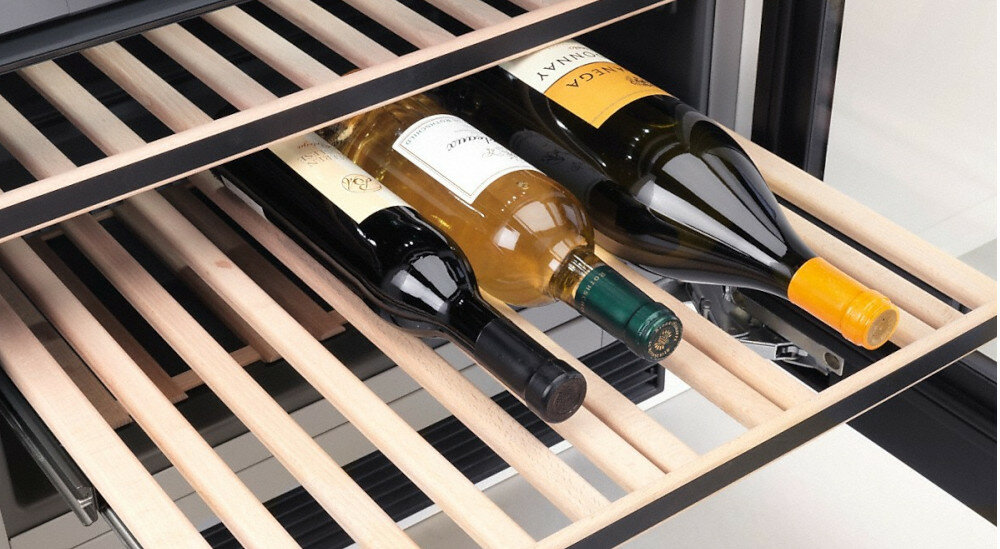 Chłodziarka do wina MIELE KWT 6422 IG Obsidianblack FlexiFrame przekładanie