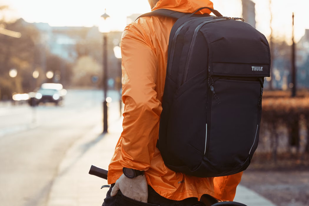 Plecak na laptopa THULE Paramount 15.6 cali 27L zielony ochorona bezpieczeństwo wymiary użytkowanie wytrzymałość odporność