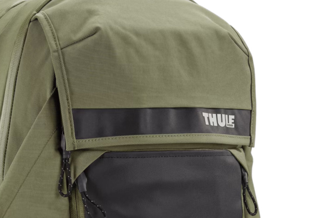 Plecak na laptopa THULE Paramount 15.6 cali 27L zielony ochorona bezpieczeństwo wymiary użytkowanie wytrzymałość odporność
