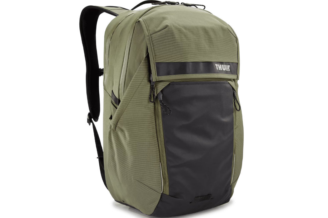 Plecak na laptopa THULE Paramount 15.6 cali 27L zielony ochorona bezpieczeństwo wymiary użytkowanie wytrzymałość odporność