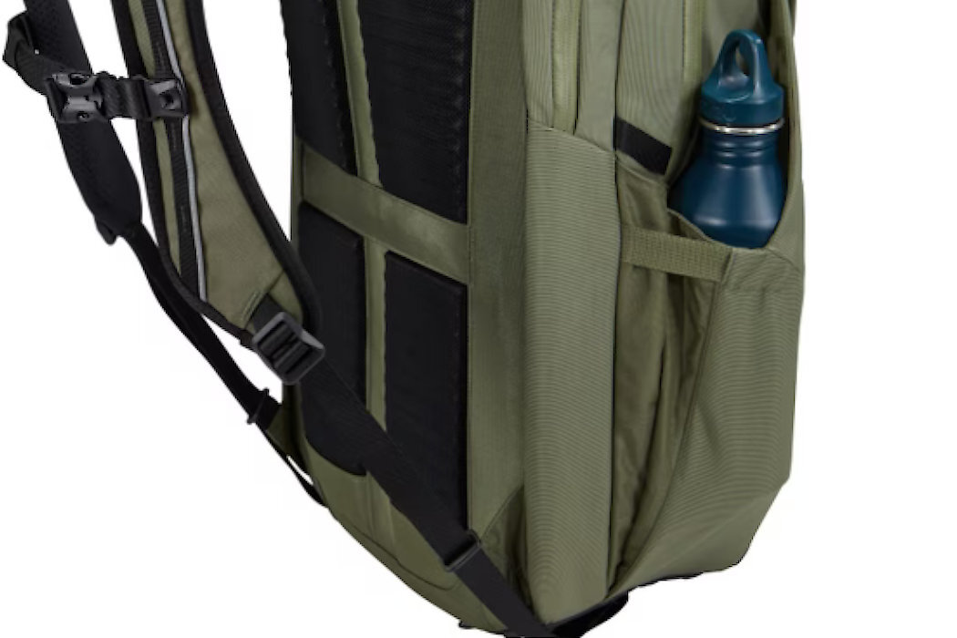 Plecak na laptopa THULE Paramount 15.6 cali 27L zielony ochorona bezpieczeństwo wymiary użytkowanie wytrzymałość odporność