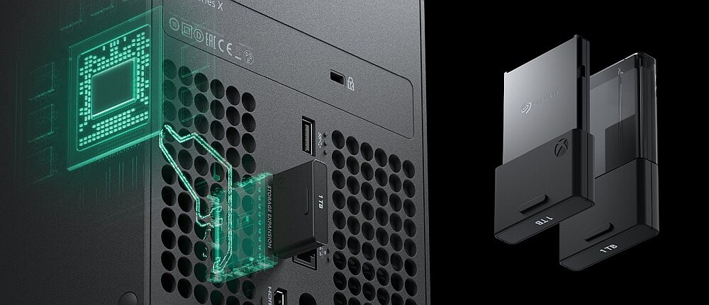 konsola xbox series x microsoft pamiec dyski ssd karty 