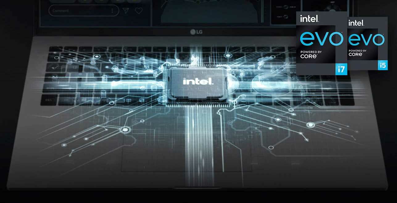 Laptop LG Gram 2021 16Z90P - Intel Core Pamięć RAM dysk SSD