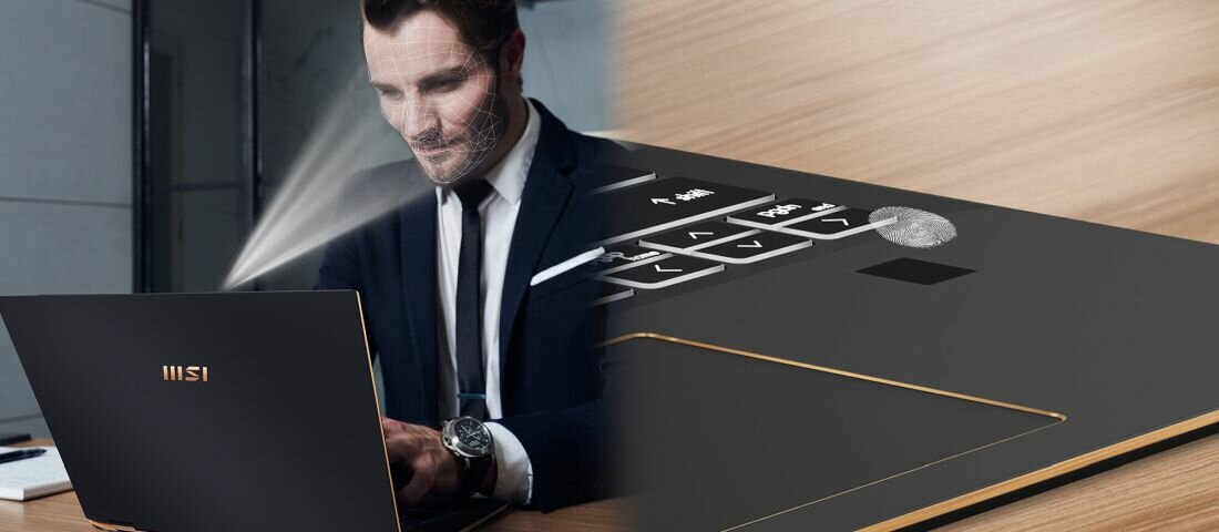 Laptop MSI Summit E13 Flip Evo - kamera