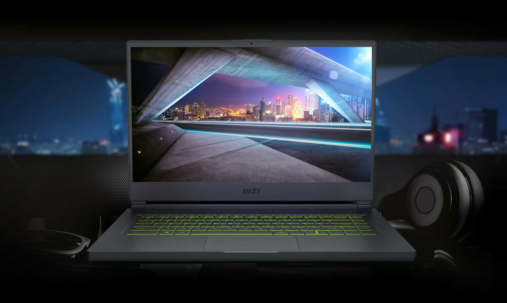 Laptop MSI Delta 15 A5EFK-060PL 15.6 IPS 240Hz R9-5900HX 16GB SSD 1TB RX6700M Windows 10 Home uspienie klawiatura poswietlana