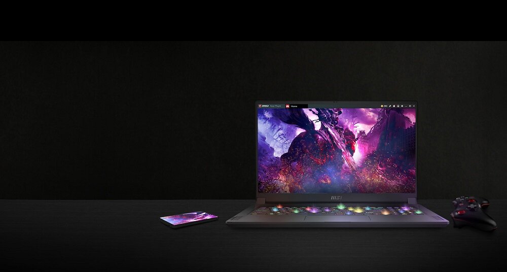 Laptop MSI GS76 Stealth 11UH-602PL - kalwiatura 