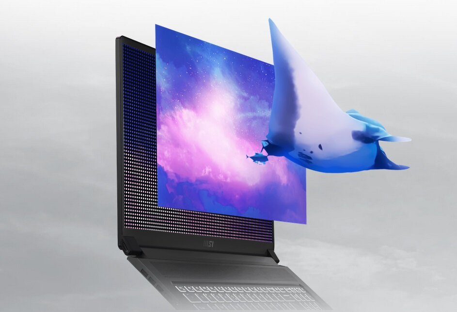 Laptop MSI Creator 17  - Wyświetlacz rozdzielczość