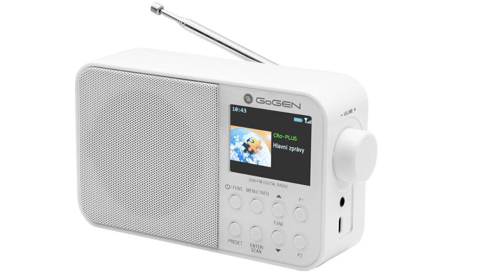 Radio GOGEN DAB 500 BTC  - wymiary