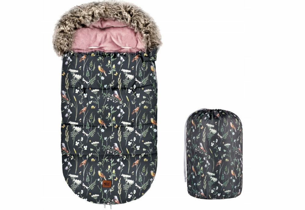 spiworek TINIMINI Lesna laka Wielokolorowy Outdoorowa tkanina wykonanie gruby puszysty velvet antyalergiczny material