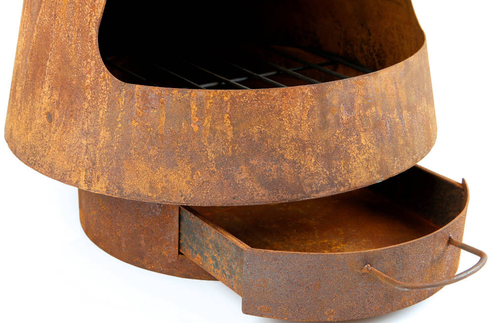 Kominek ogrodowy LANDMANN VM8373 wykonanie Stal Corten