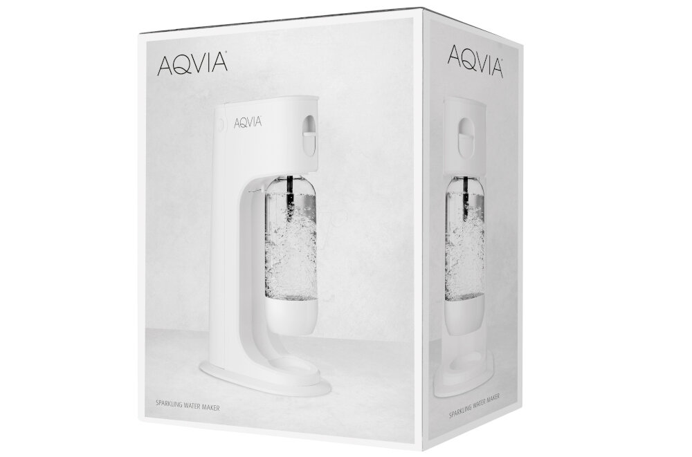 Saturator AQVIA Balance Bialy butelki BPA FREE