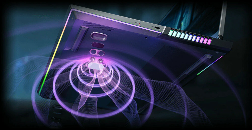 Laptop LENOVO Legion 7 16ACHG6 16 IPS 165Hz R7-5800H 16GB SSD 512GB GeForce RTX3070 Windows 10 Home dzwiek