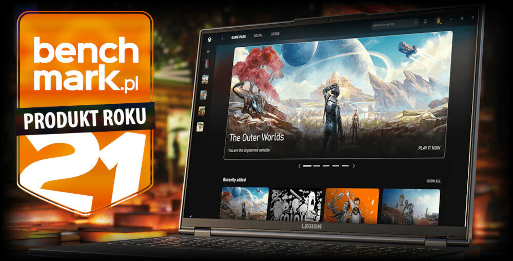 Laptop LENOVO Legion 7 16ACHG6 16 IPS 165Hz R7-5800H 16GB SSD 512GB GeForce RTX3070 Windows 10 Home dzwiek