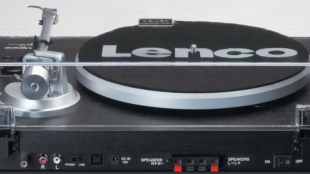 Gramofon LENCO LS-500BK - autostop