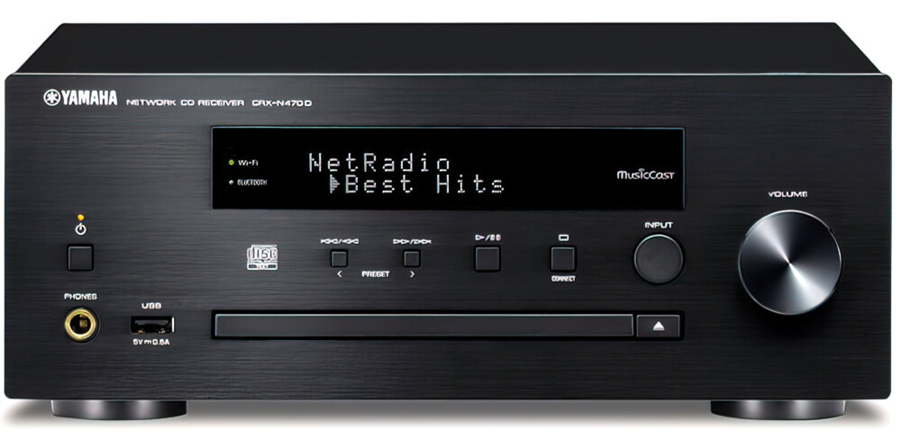 Zestaw stereo YAMAHA Musiccast CRX-N470D + MISSION LX-2 MK2 - łączność