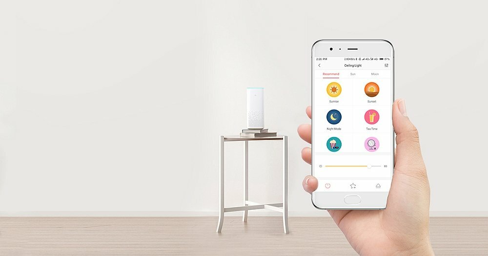 Lampa sufitowa YEELIGHT Ceiling Light C2001C550 YLXD037 Wi-Fi-Bluetooth kontrola za pomocą aplikacji inteligentnego przełącznika ściemniającego pilot Bluetooth moc jasność światła