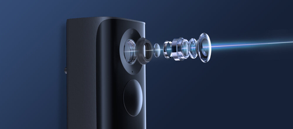 Wideodomofon 360 AR3XAC00 wbudowana kamera rozdzielczość 5 mpx technologia WDR funkcje noktowizyjne