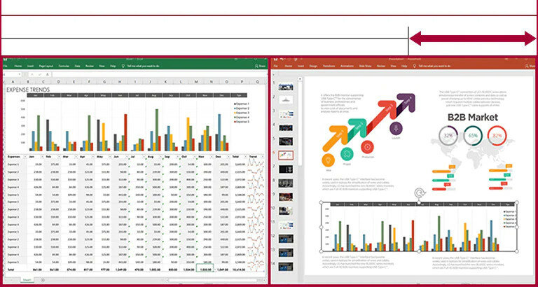Monitor LG 35WN75C-B 32 2560x1440px IPS - Multi-Tasking
