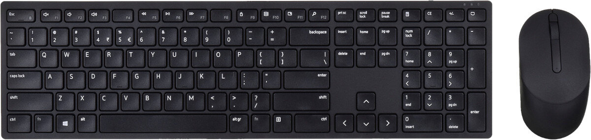 Zestaw DELL Pro KM5221W mysz dzialajaca na kazdej powierzchnii
