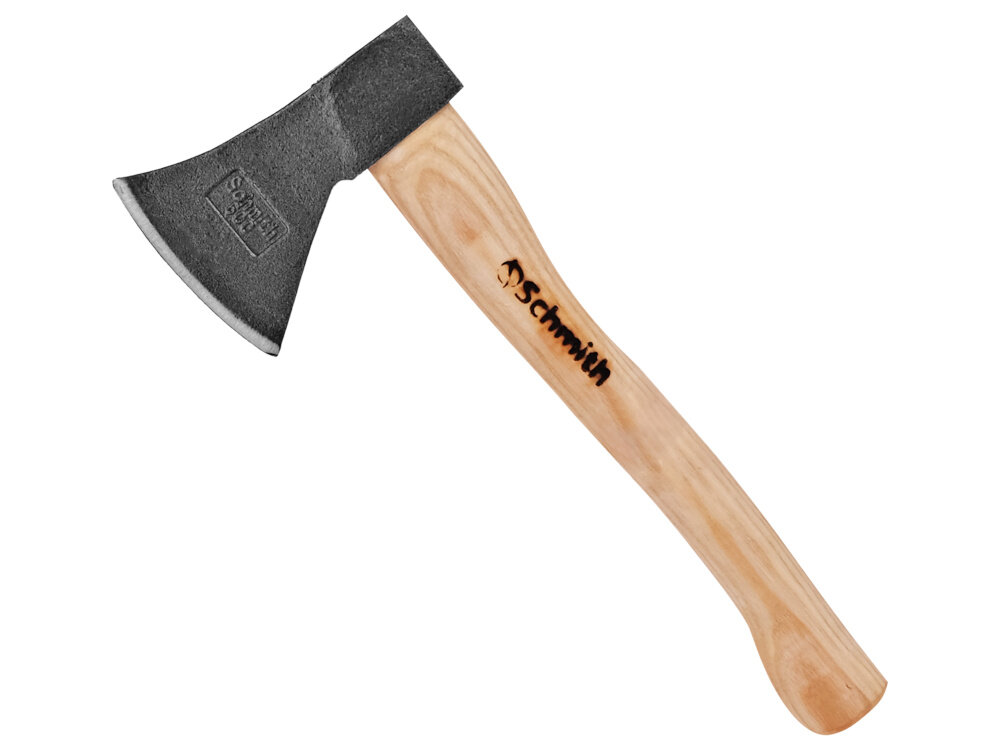 Siekiera uniwersalna SCHMITH SSD-600 0.6 kg waga 0,6 kg dlugotrwala praca bez nadmiernego obciazenia trzonek dlugosc 38 cm z drewna wygodny pewny chwyt ergonomiczny ksztalt szerokosc 10,5 cm latwa do przechowywania i transportu