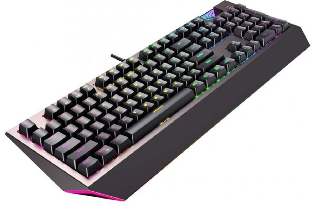 Klawiatura HAVIT KB872 RGB - Przyciski multimedialne