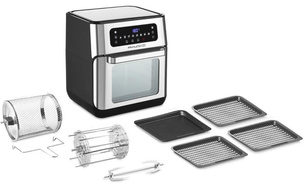 Frytkownica beztluszczowa PHILCO PHAO 1000 Air Fryer zestaw akcesoria komplet wyposazenie