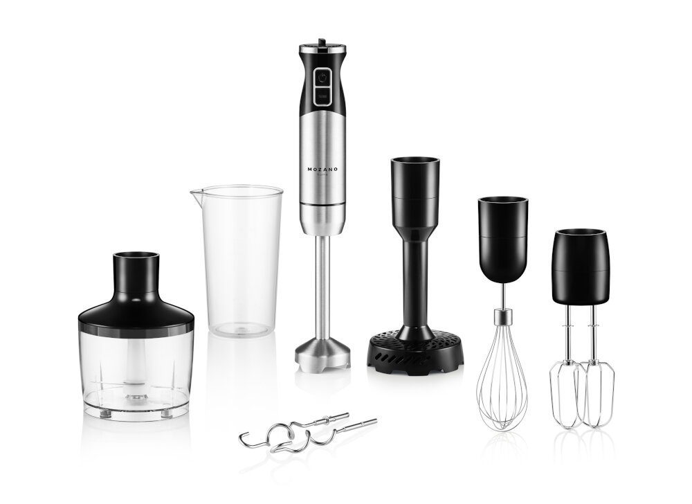 Blender MOZANO Smart Chef Essential zestaw koncowki akcesoria komplet wyposazenie