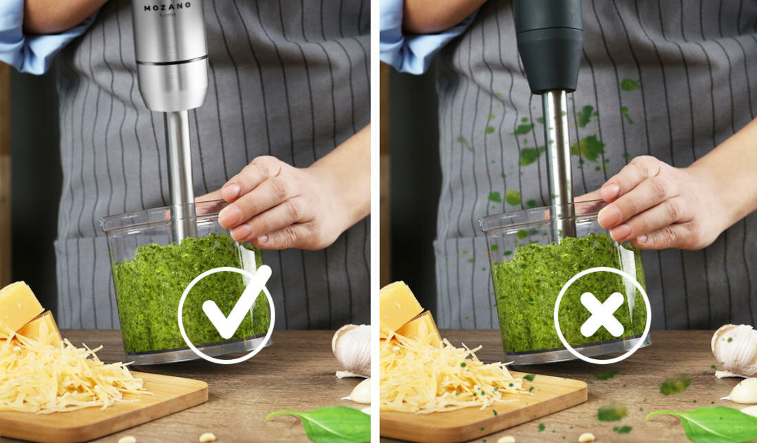 Blender MOZANO Smart Chef Essential praktyczny pojemnik 