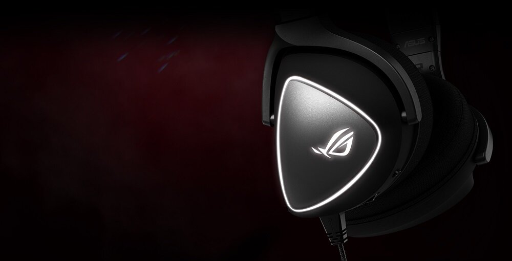 Słuchawki ASUS Rog Delta - Wysoki wskaźnik SNR wzmocniony stosunek sygnału do szumu