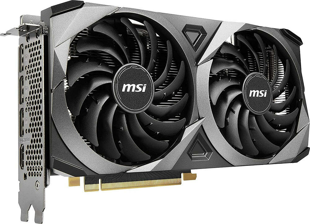 Karta graficzna MSI GeForce RTX 3070 Ventus 2X OC LHR 8GB - system chlodzenia 