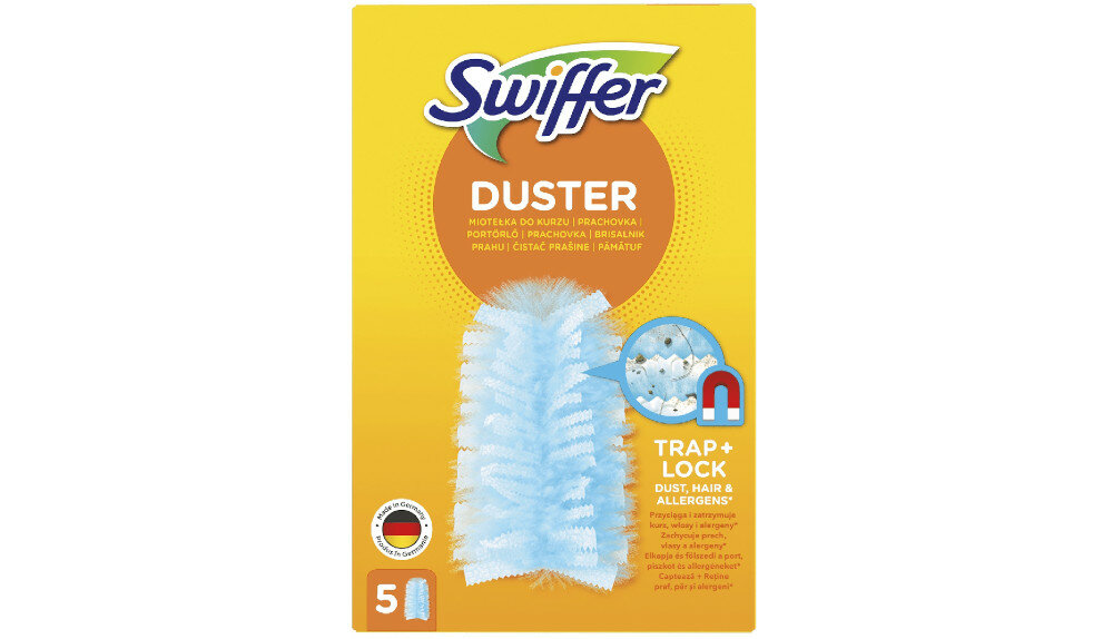 MIOTEŁKI DO KURZU SWIFFER PRZYCIĄGAJĄCE I ZATRZYMUJĄCE KURZ,5 SZTUK.