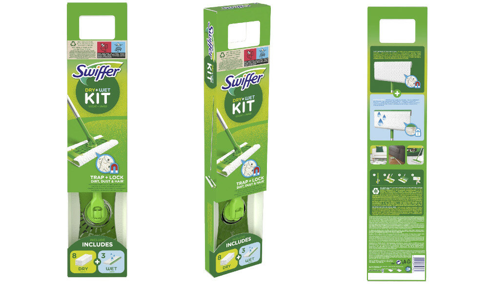 ŚCIERECZKI ZBIERAJĄCE KURZ SWIFFER Traps & Locks