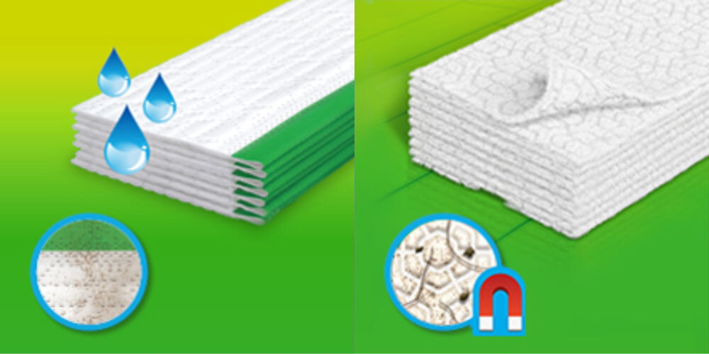 Mop płaski SWIFFER Traps & Locks mokre husteczki skuteczność