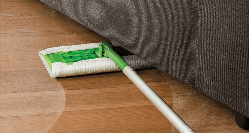 ŚCIERECZKI ZBIERAJĄCE KURZ SWIFFER WKŁADY WYMIENNE 18SZTUK dotrzyj w każde miejsce w zakamarki pod pralą kuchenką trudno dostępne kąty