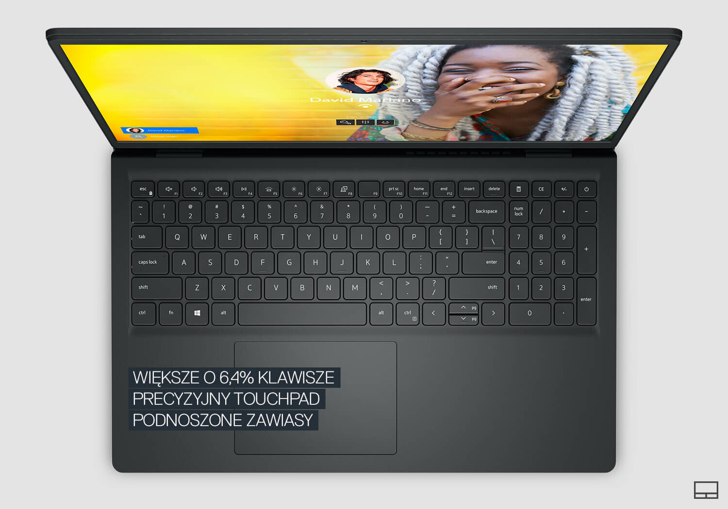 Laptop DELL Inspiron 15 3511 - PRECYZYJNY TOUCHPAD  