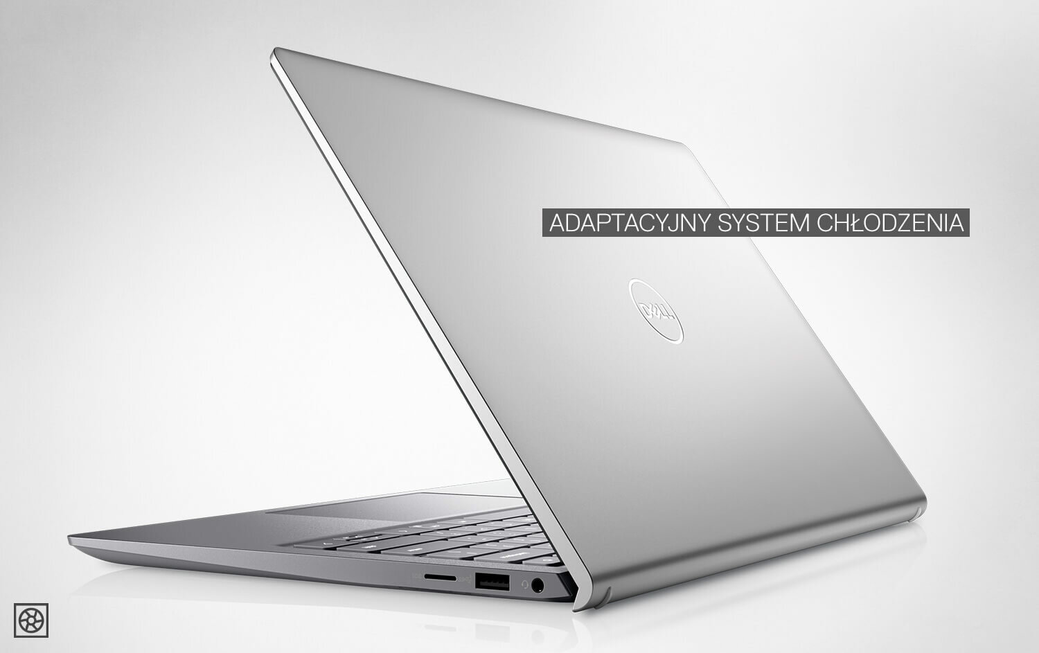 Laptop DELL Inspiron 5410 - ADAPTACYJNY SYSTEM CHŁODZENIA