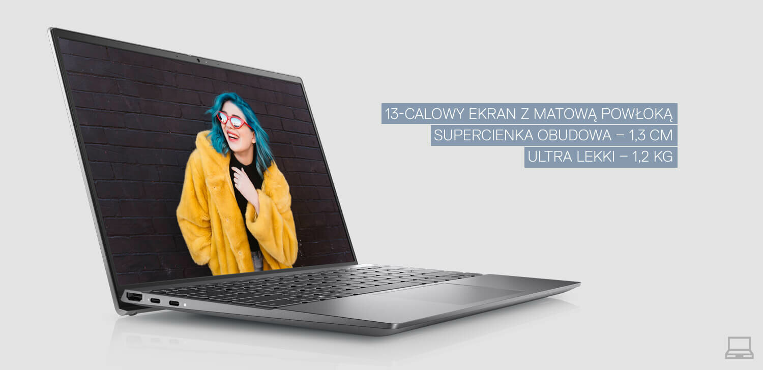 Laptop DELL Inspiron 5310 - mobilność 