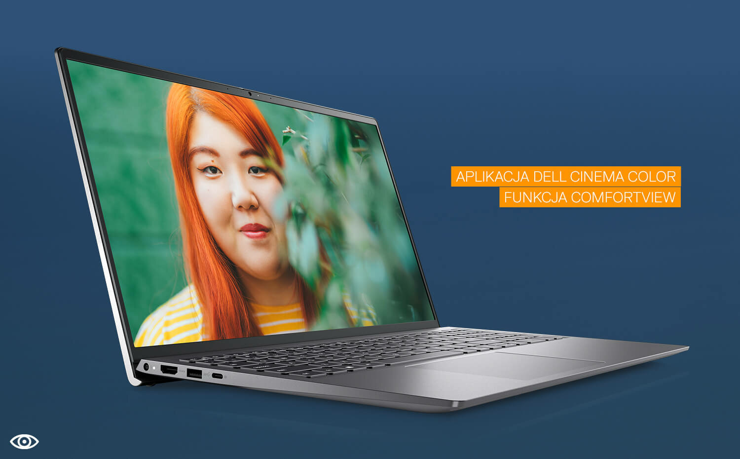 Laptop DELL Inspiron 14 5515 - APLIKACJA DELL CINEMA COLOR FUNKCJA COMFORTVIEW    