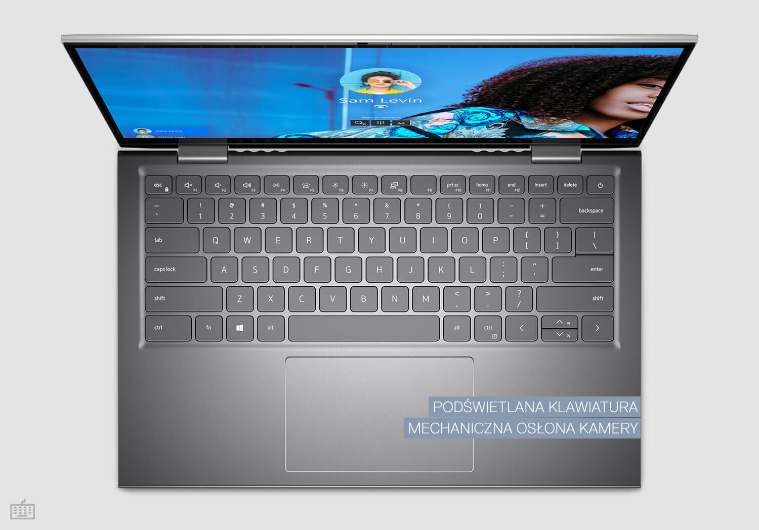 Laptop DELL Inspiron 14 5410 - PODSWIETLANA KLAWIATURA