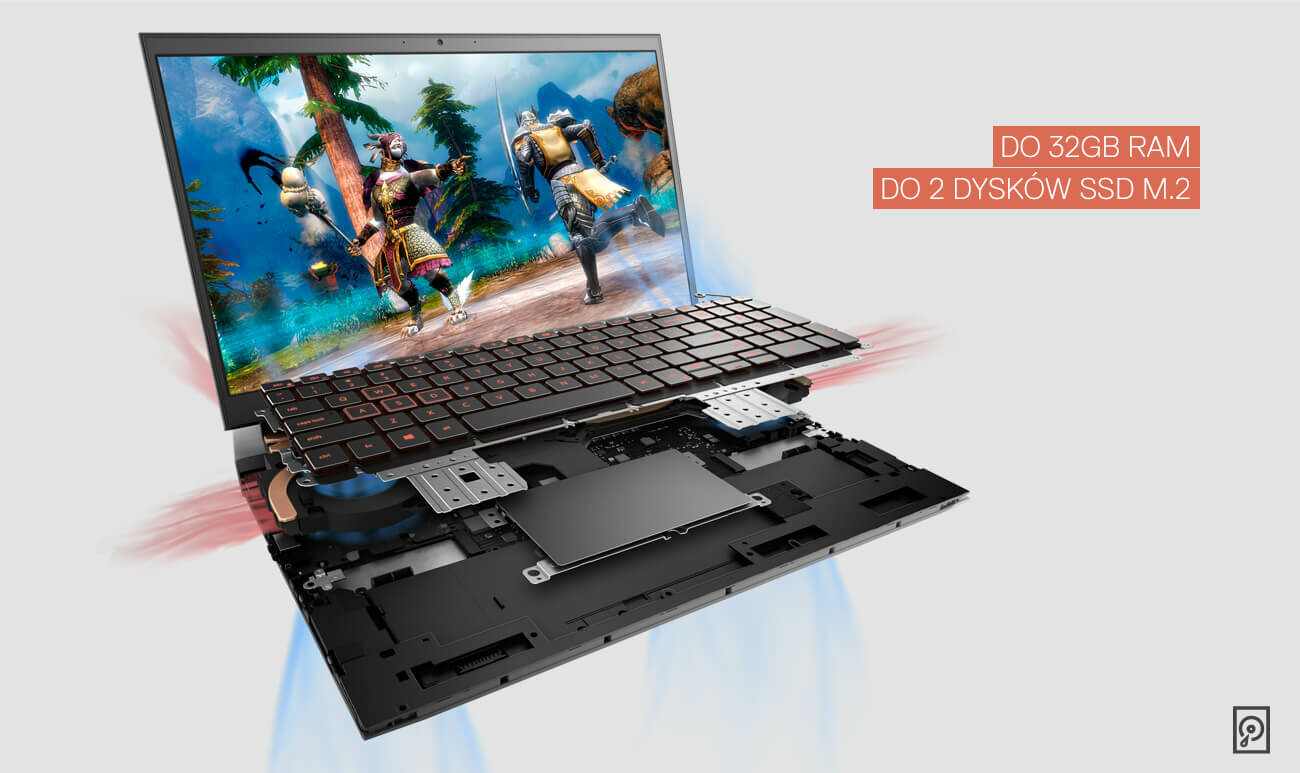 Laptop DELL Inspiron G15 5510 - SSD