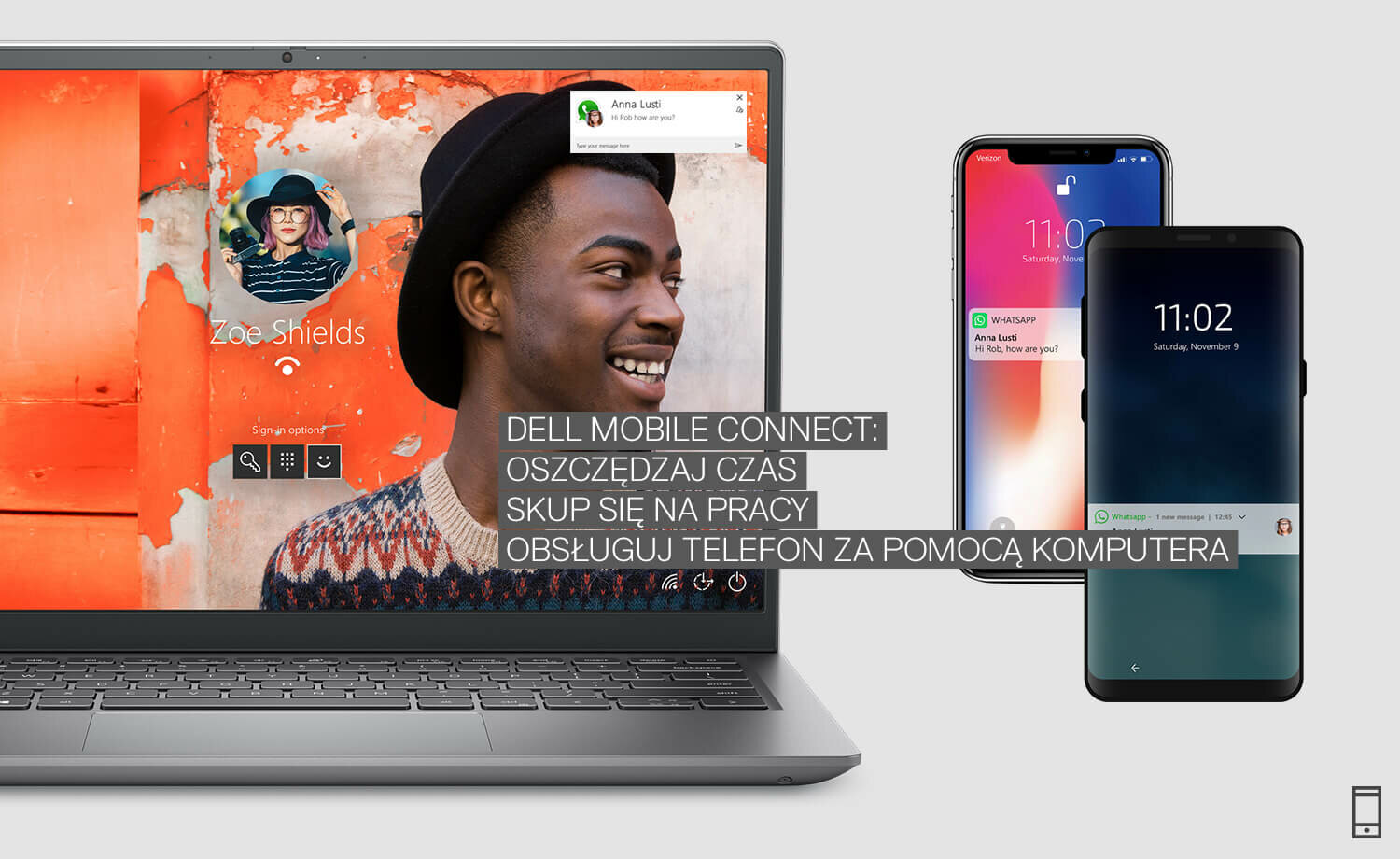 Laptop DELL Inspiron 5410 - DELL MOBILE CONNECT   