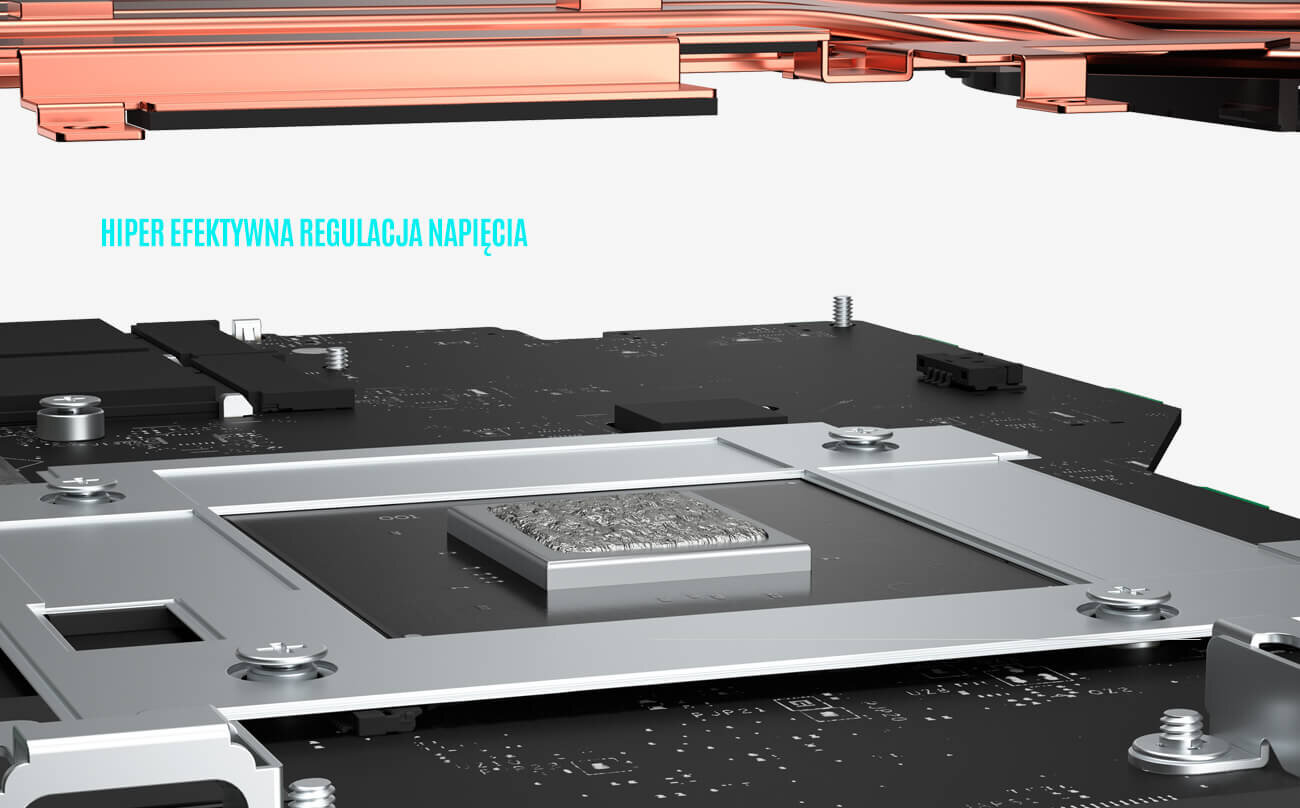 Laptop DELL Alienware x15 15R1 - HyperEfficient Voltage Regulation 
