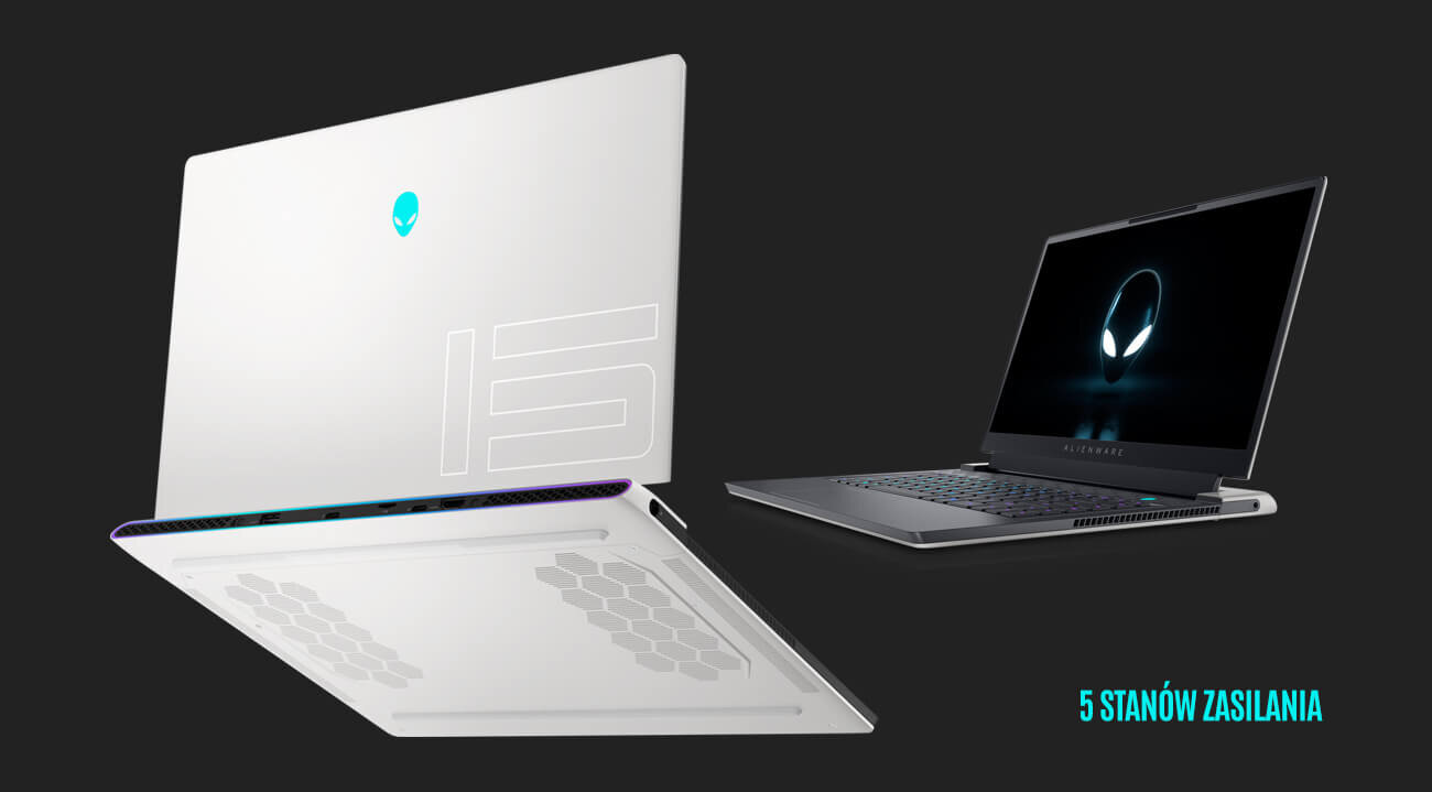 Laptop DELL Alienware x15 15R1 - System zasilania  