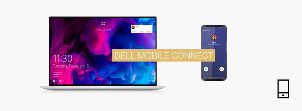 Laptop DELL XPS 9310 - Dell Mobile Connect 