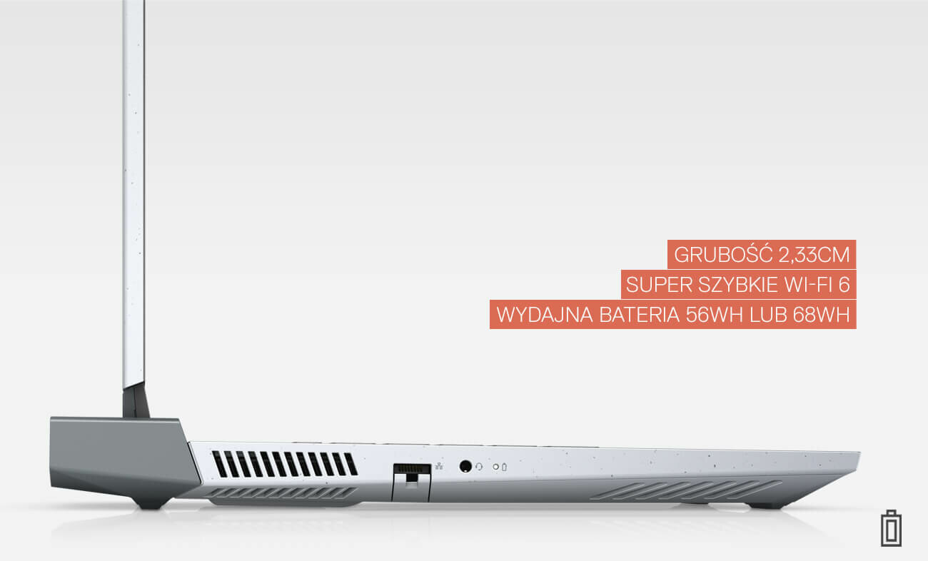 Laptop DELL Inspiron G15 5515 - Wi-Fi