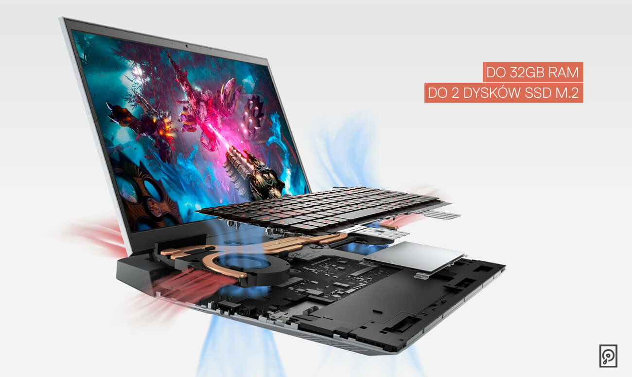 Laptop DELL Inspiron G15 5515 - SSD